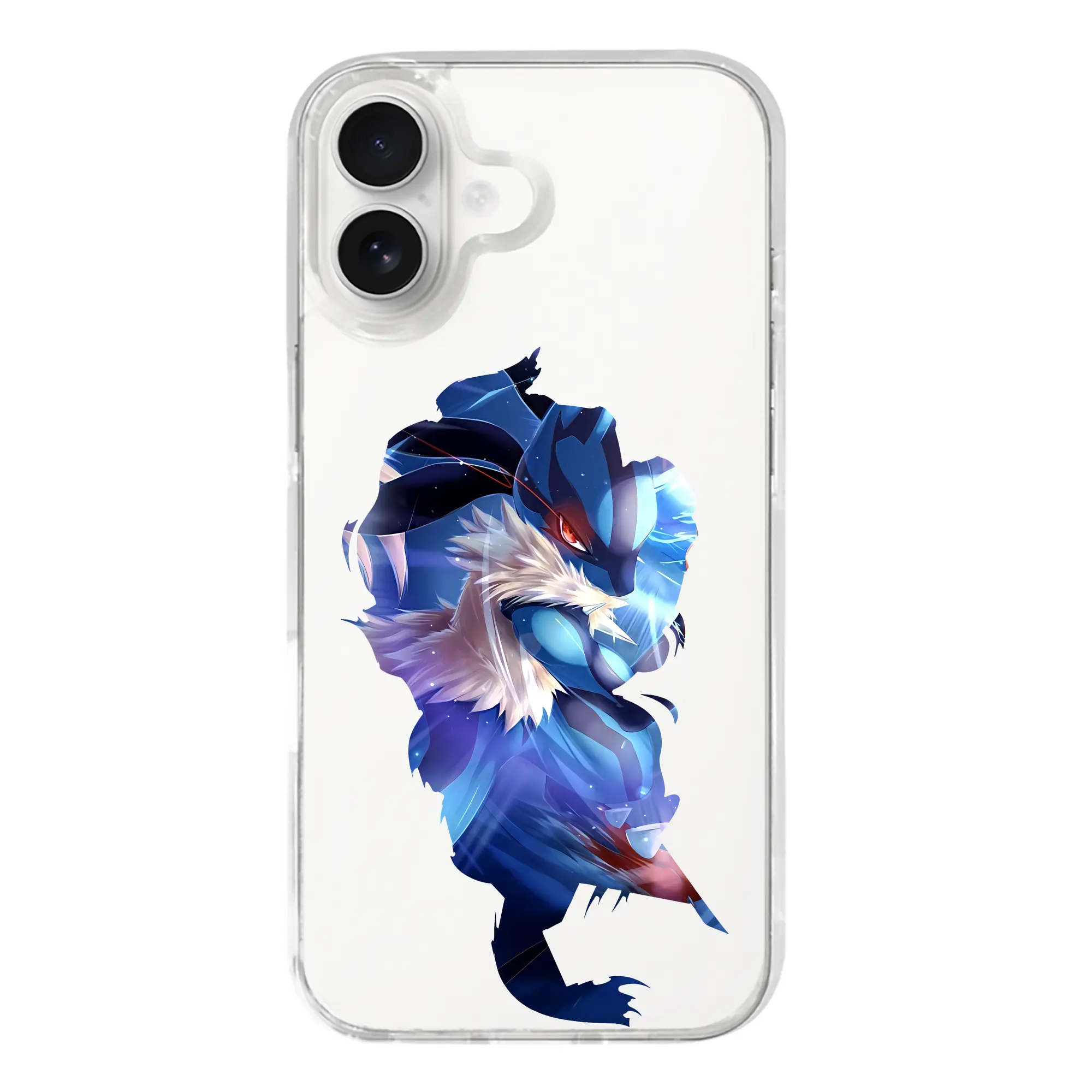 ポケモン グッズ,ルカリオ - iPhone 17シリーズ 透明スマホケース – 薄型・耐衝撃・精密フィット保護カバー